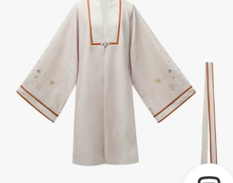 七月夕 奶咖 明制刺绣彩貂明披汉服女秋冬原...