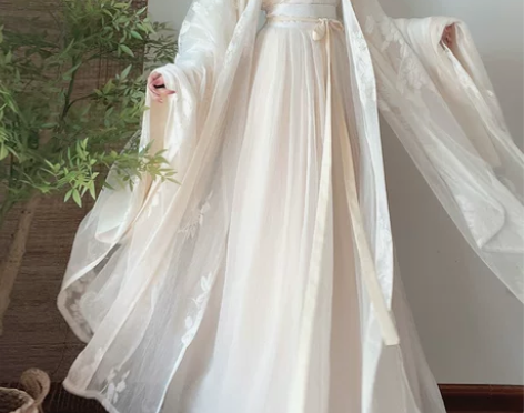 仙楚姬原创汉服【伊人醉】魏晋风交领广袖齐腰...