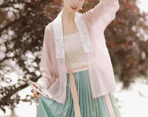 单裙子    仙楚姬原创汉服女【沉香】明制...