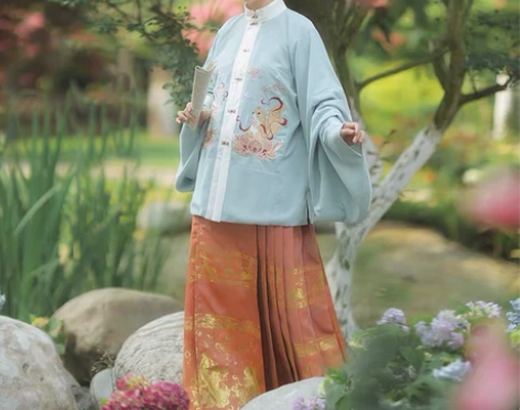 仙楚姬 全新 明制补服 绣花汉服 袄裙衫裙...