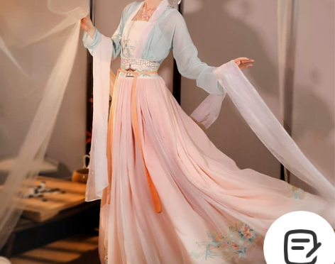 劲合画堂春汉服女正品原创对襟齐腰襦裙薄款重...