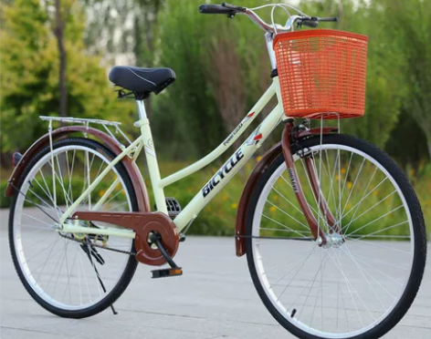 成人24寸26寸自行车男式女式学生轻便车通...