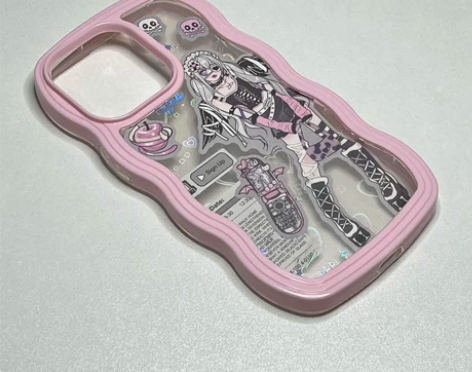 出一个咕好的手机背卡加手机壳 手机壳可以单...