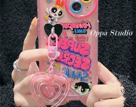 手机保护壳 保护套粉色卡通适用iphone...