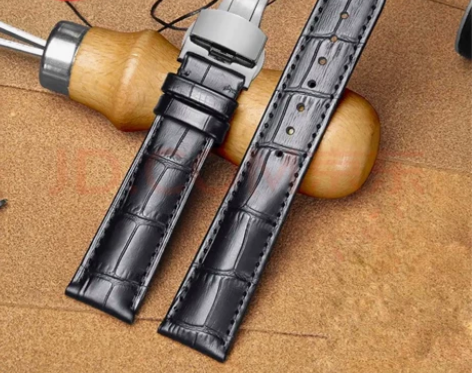 十瑞（SHIRUI)手表带男双按蝴蝶扣适用...