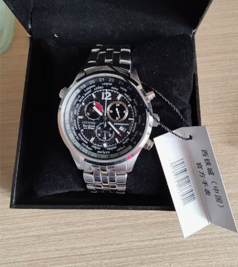 转西铁城光动能手表 朋友送的，自定义九五新...