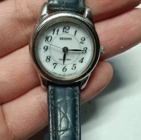 西铁城REGUNO光动能石英表，接受光能正...