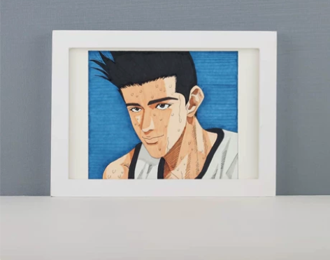 灌篮高手手绘.仙道彰 感兴趣的话点“我想要...