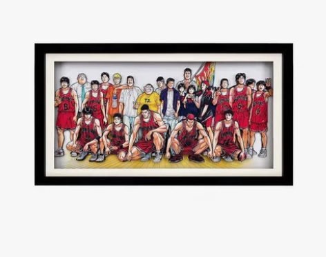 【灌篮高手】 尺寸：64*36 材质：进口...