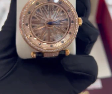 满天星时来运转男表手表女小众轻奢施华洛奇女...