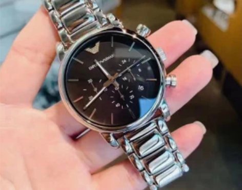 阿玛尼正品欧美手表男士机械表氚气防水学生代...