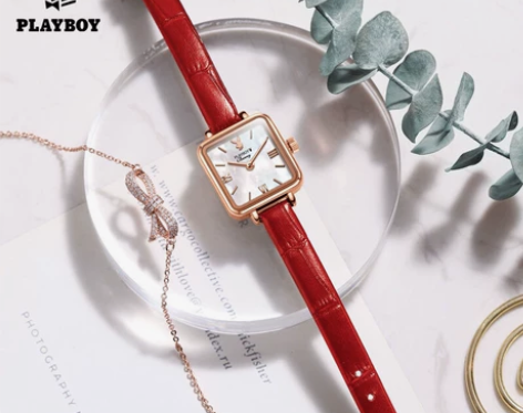 花花公子正品名牌女士手表女简约气质轻奢石英...