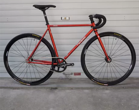 TSUNAMI 海啸死飞 4130平花整车...