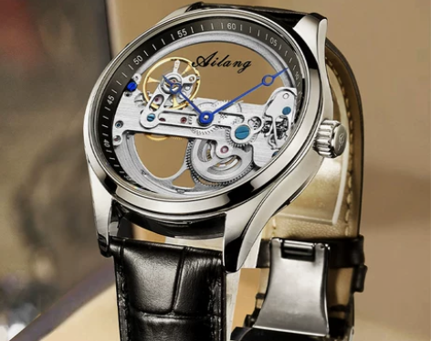 瑞士正品手表男士镂空陀飞轮超薄2022新款...