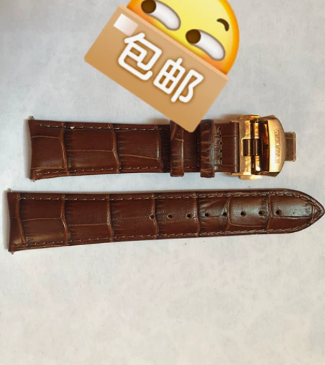 罗西尼弧口原装表带 尺寸：22-18 颜色...