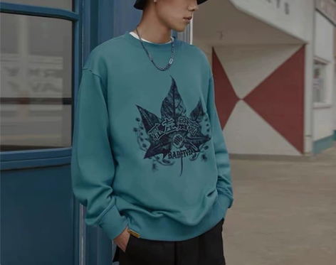 李宁南京江左风流卫衣 无帽圆领，纯棉面料，...