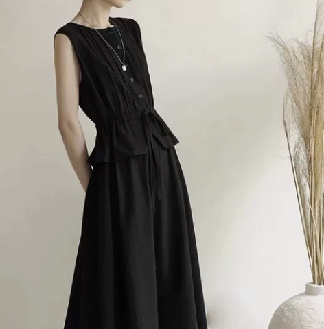 原创法式复古风裙子 连体裙 均码