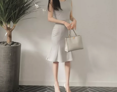 时尚2017夏季新品韩版无袖性感荷叶边包臀...