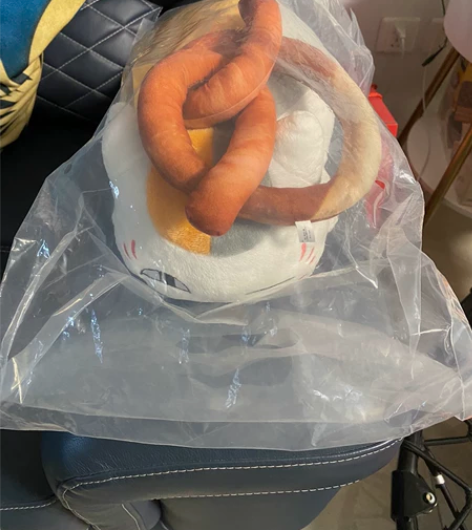 万代猫咪老师一番赏B赏毛绒-面包猫-所见即...