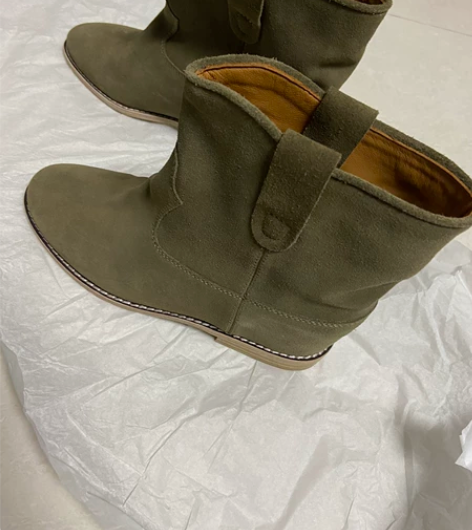 Isabel Marant 绒面皮革气质低...