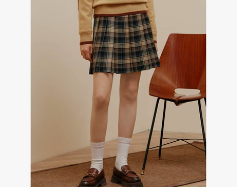 学院风裙 学院风短裙TeenieWeeni...