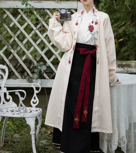 茵卡蕾玫瑰心事原创宋制汉服女中国风改良汉元...