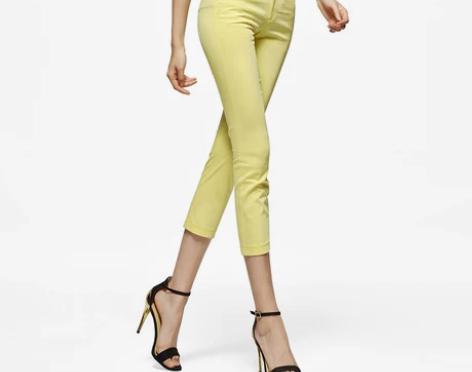 逸阳女裤新款女夏休闲裤大码八分小脚… 感兴...