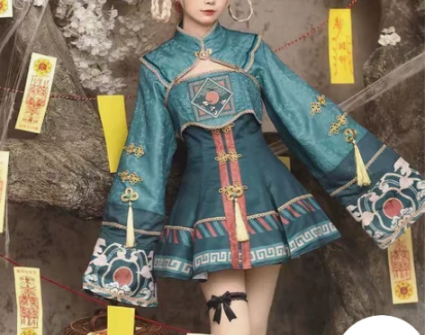 【厂家现货直销】lolita小僵尸JSK连...