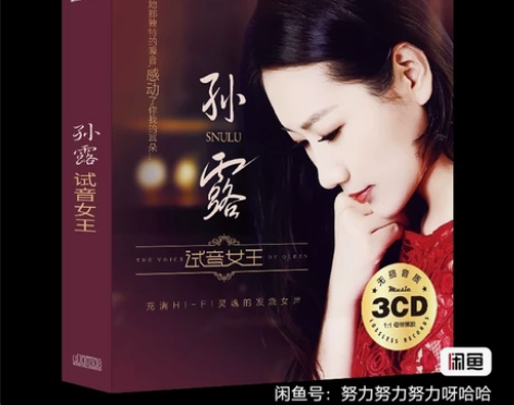 孙露cd唱片正版试音无损高音质HIFI发烧...