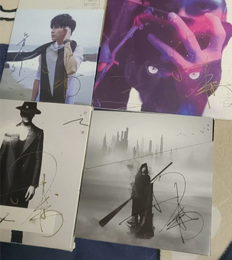 薛之谦签名专辑 忍痛出 ！！！四张打包 感...