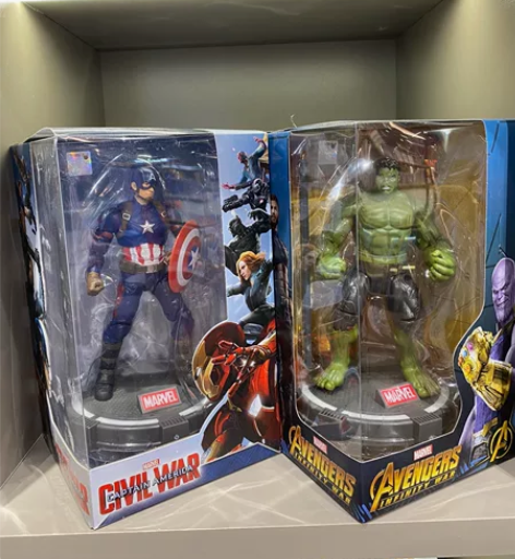 中动钢铁侠漫威复仇者联盟手办男生摆件蜘蛛侠...