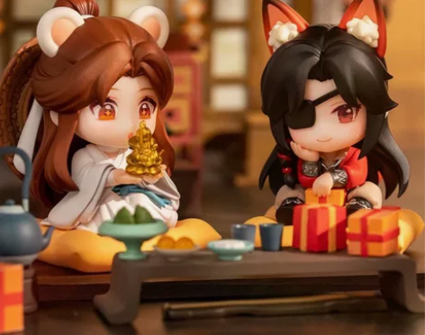 预售擎苍天官赐福花城谢怜生日花栖椿岁Q版手...