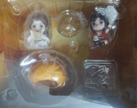 擎苍天官赐福谢怜三郎暮枫山行Q版手办动漫周...