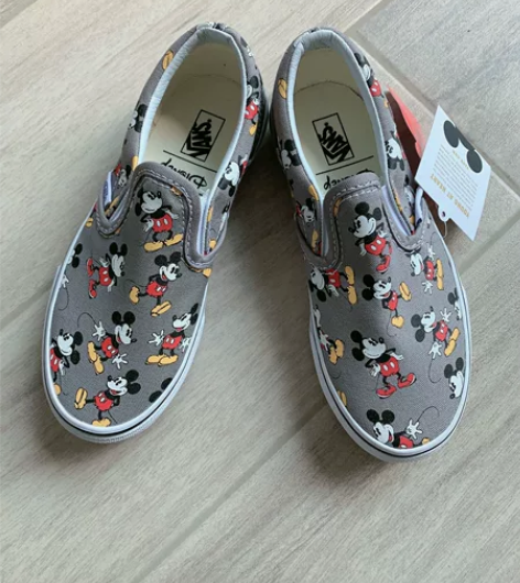 VANS童鞋 灰色米奇款 鞋内长20cm ...