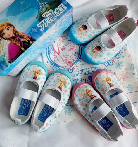 全新，出口日本幼儿园冰雪奇缘室内鞋 尾货，...