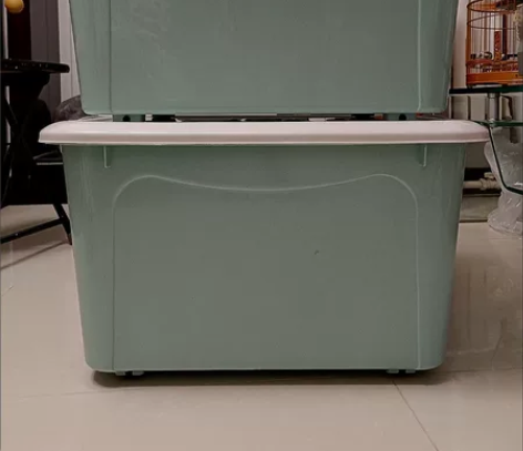 加厚塑料收纳箱装衣服特大号收纳盒整理箱玩具...