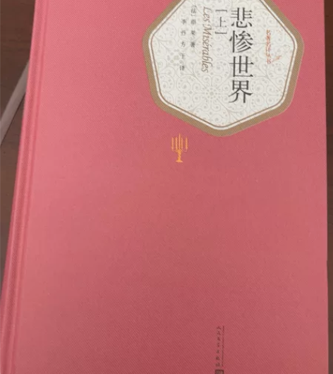 二手书：悲惨世界 上册有书签痕迹，且书脊有...