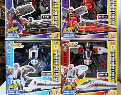 LDCX/灵动创想全新灵动列车超人新款单体...