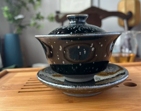 全新 茶馆不开了，剩一些建盏盖碗杯斗笠杯茶...