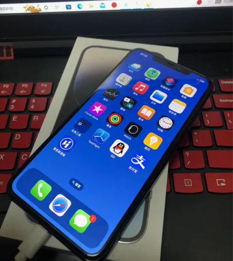 11promax 256g 绿色 卡贴机...