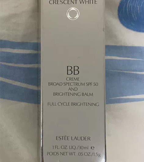 雅诗兰黛晶透沁白防晒隔离SPF50带高光膏...