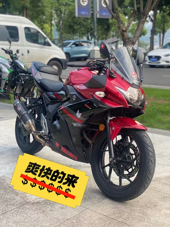 19上牌的铃木gsx250,车况精品,带部...
