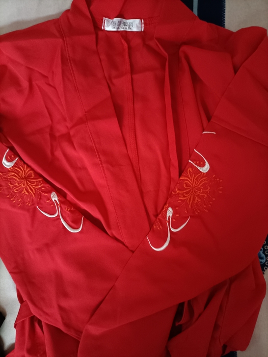 名字:墨尘烟雨汉服6米摆s码（上衣加裙子）