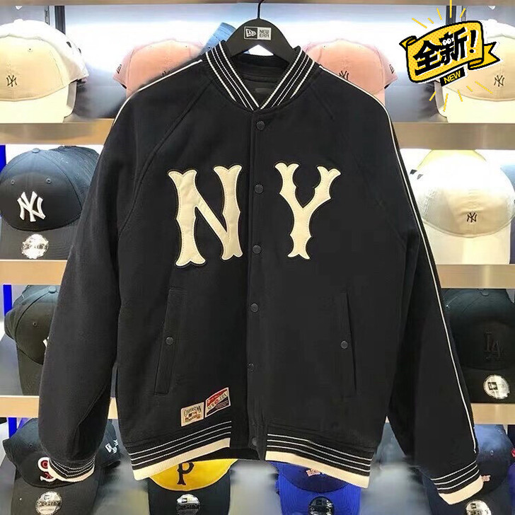 MLB 毛呢棒球棉服    全新吊牌在 代...