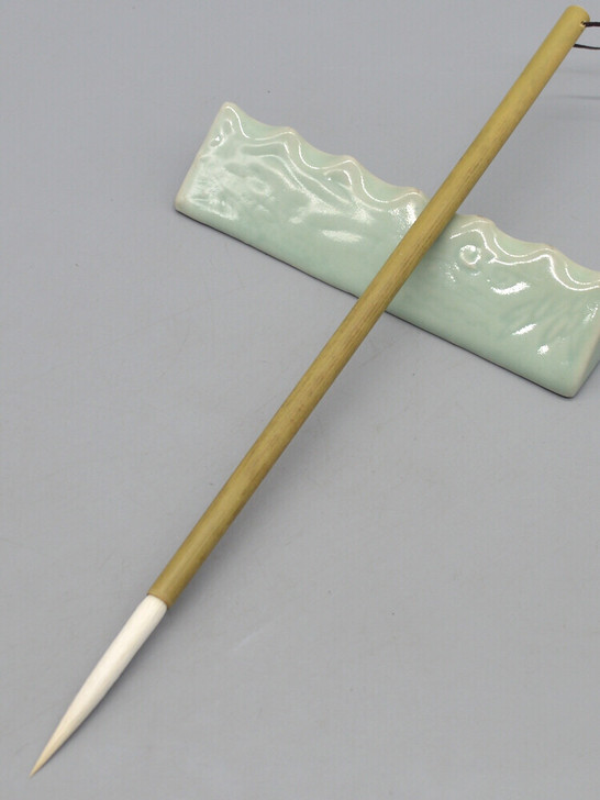 仓库遗留纯羊毫，善琏湖笔老纯羊毫毛笔