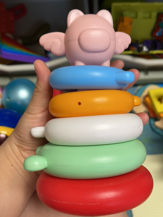 小飞猪叠叠乐。5元