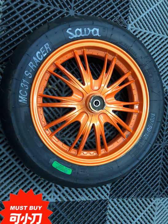 拆车件 劲战 bws 小牛 通用前轮毂 T...