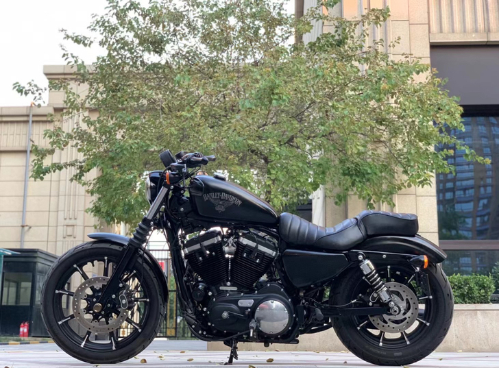 16年哈雷883N硬汉 成色精品 改装进气...