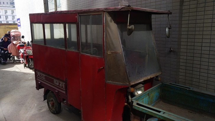 汽油全包三轮车，跑了700公里，110机/...