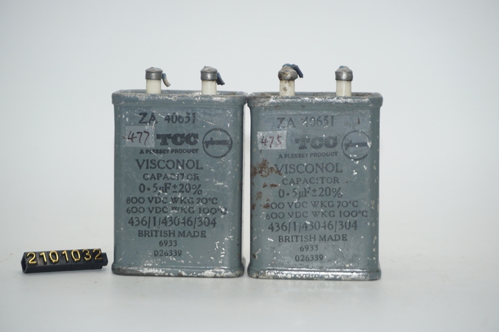 0.5uf 800V英国TCC油浸耦合电容...